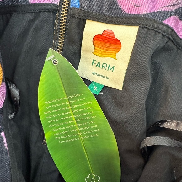 NWT Farm Rio Leopards Patch Mini Skirt - Picture 6 of 6